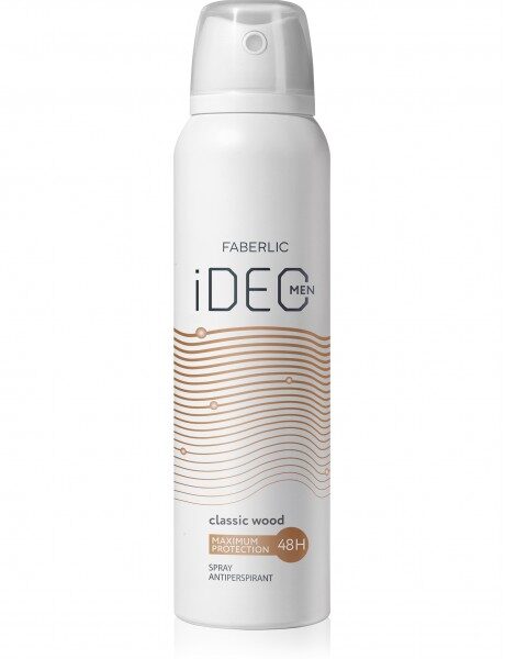 Спрей-антиперспирант Classic Wood серии IDEO