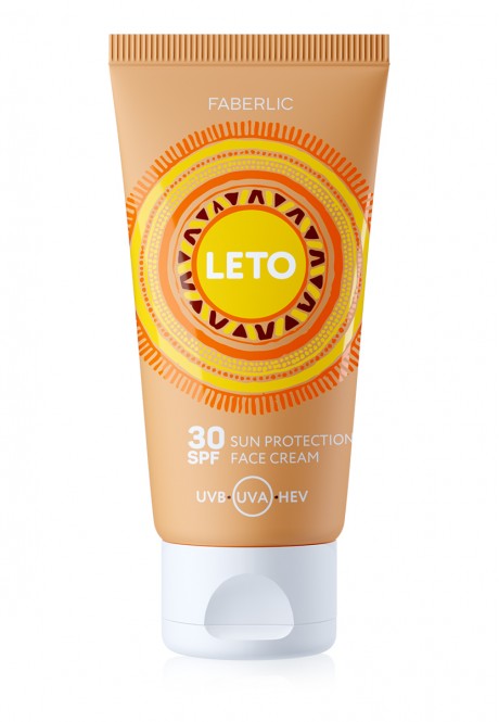 1001262146757_16486356572 Крем для лица солнцезащитный SPF 30 серии LETO — изображение 1