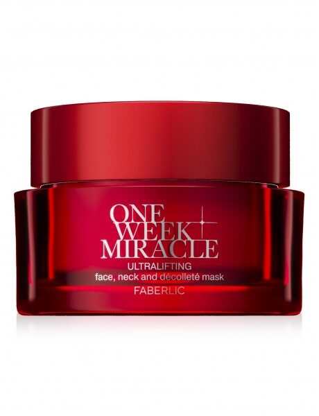 Маска для лица, шеи и декольте УЛЬТРАЛИФТИНГ серии ONE WEEK MIRACLE