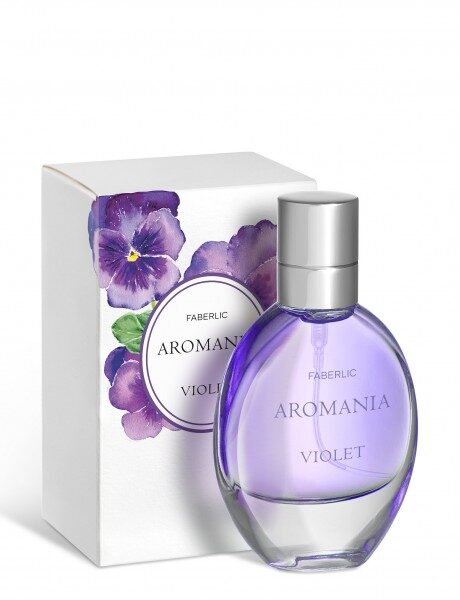 Туалетная вода для женщин faberlic AROMANIA VIOLET 30 мл (без лилиаля) (RK/EU) (RK/EU)