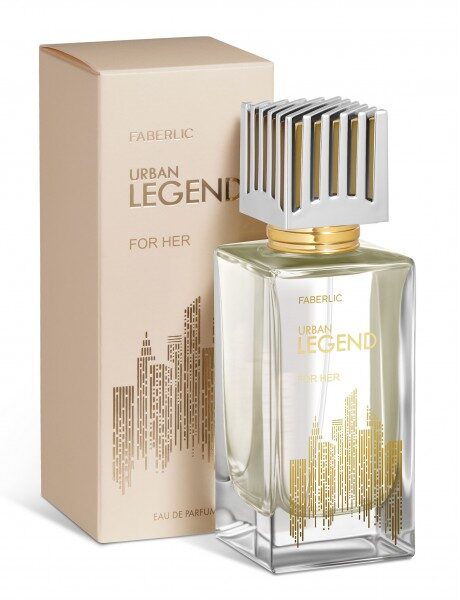 Парфюмерная вода для женщин faberlic URBAN LEGEND 50 мл (без лилиаля) (RK/EU) (RK/EU)