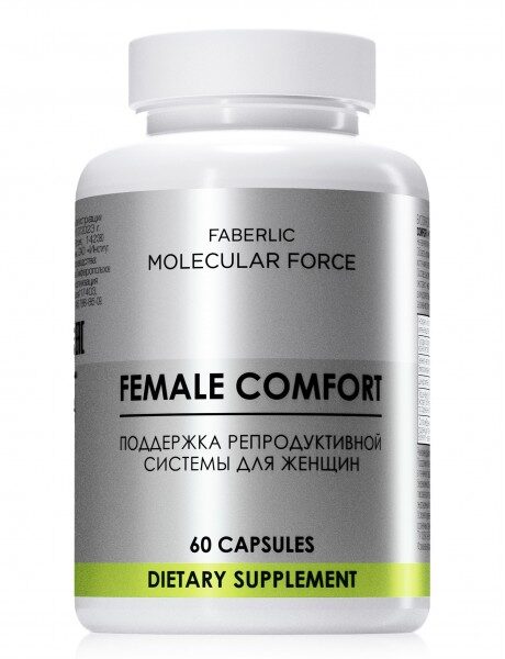 БАД К ПИЩЕ MOLECULAR FORCE "FEMALE COMFORT" / "ПОДДЕРЖКА РЕПРОДУКТИВНОЙ СИСТЕМЫ ДЛЯ ЖЕНЩИН"