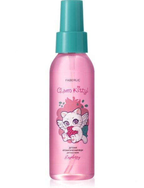 Детская ароматическая вода для тела и волос серии Glam Kitty