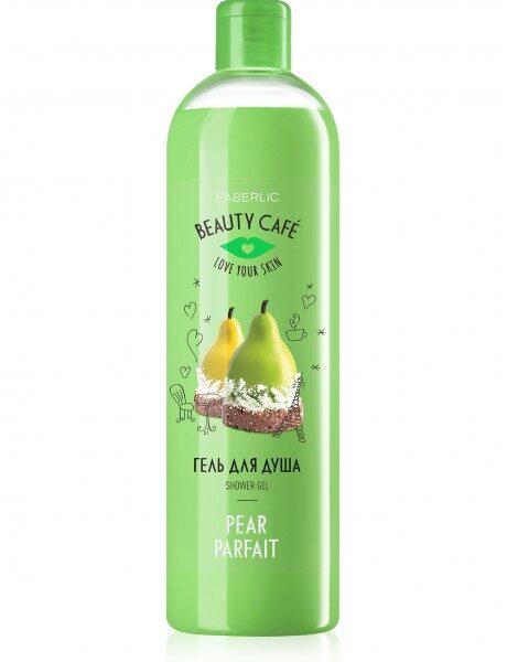 Гель для душа «Грушевое парфе» серии Beauty Café, 500 мл