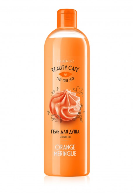 1001469040747_17273528382 Гель для душа «Апельсиновая меренга» серии Beauty Café, 500 мл — изображение 1