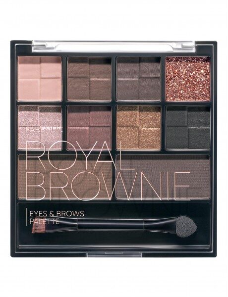 Палетка теней для век и бровей Royal Brownie / Royal Brownie Eyes & Brows Palette