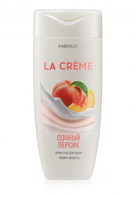 1001742454932_17558563023 Крем-гель для душа "Сочный персик" серии La Crème — изображение 1