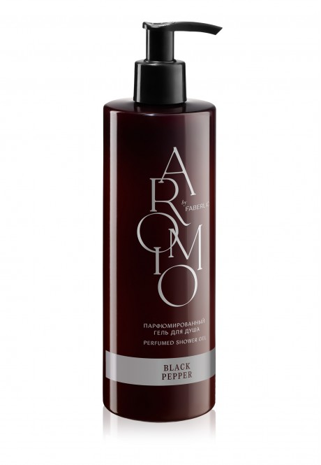 Купить Faberlic Black Pepper парфюмированный гель для душа 500 мл Фаберлик Россия. Купить Бордовая бутылка с дозатором парфюмированный гель для душа Faberlic Black Pepper, темный пластик, серебристая полоса на низе, объём 500 мл из каталога Фаберлик.