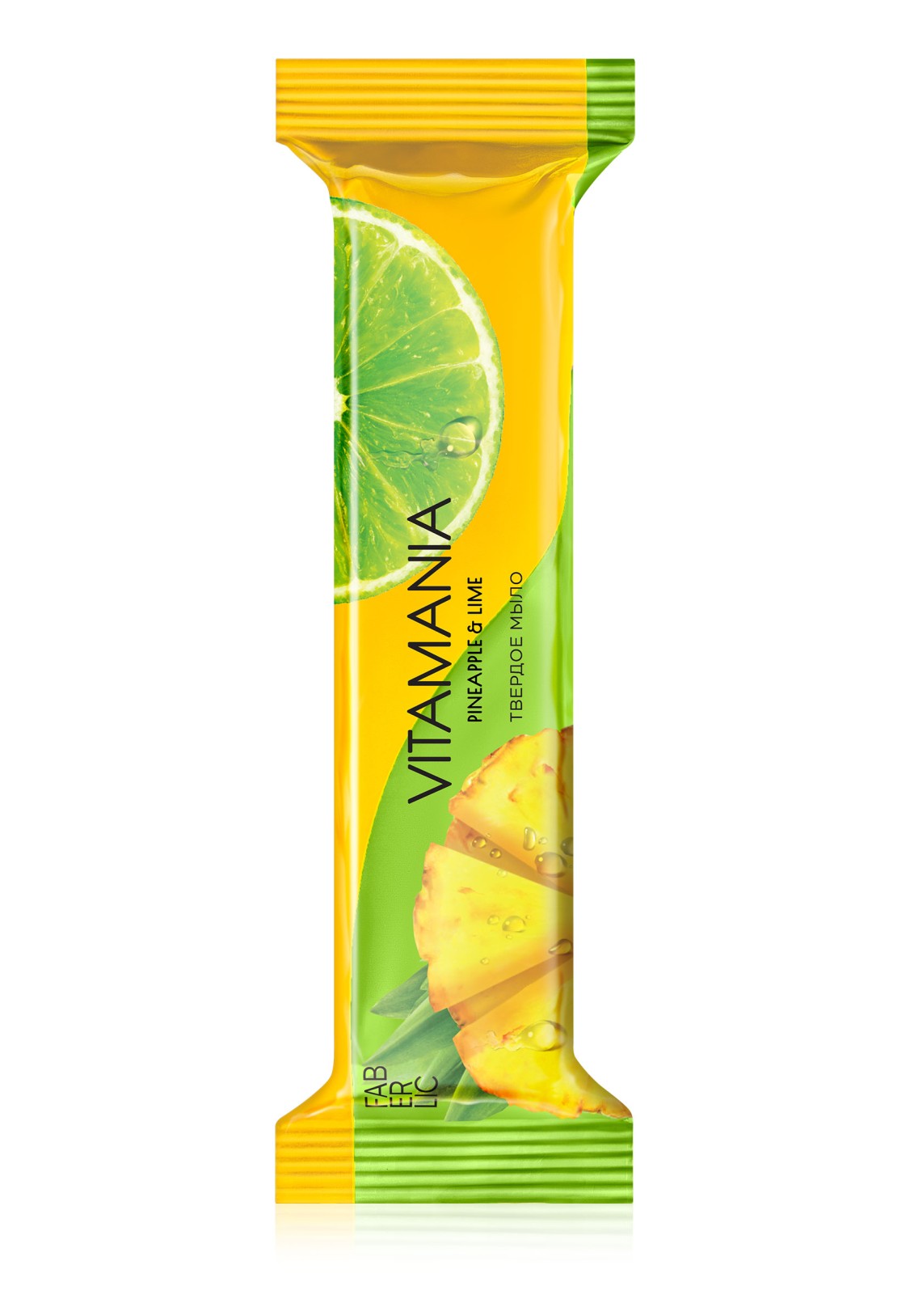 Твердое мыло в наборе «Ананас и лайм» Vitamania