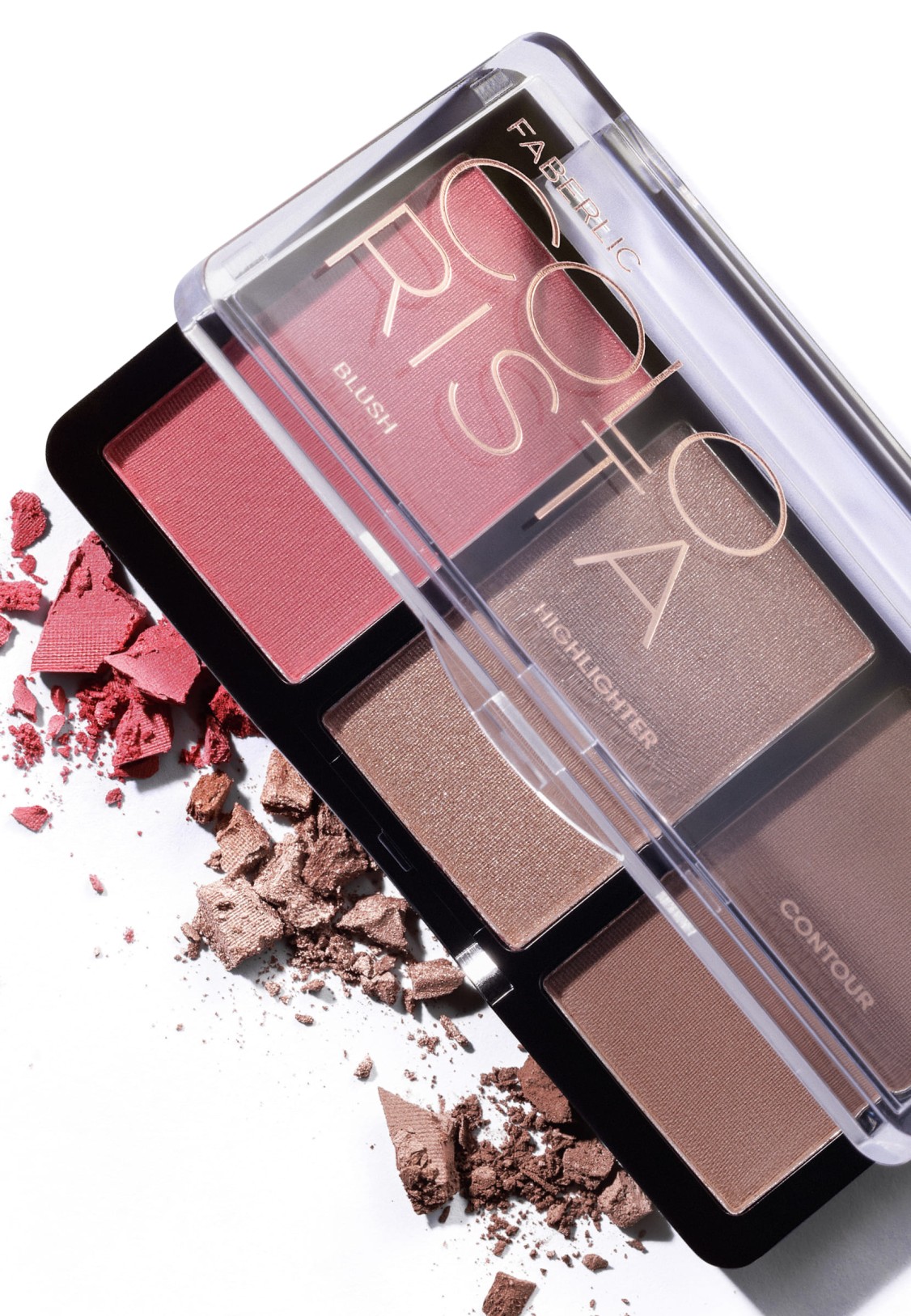 Палетка для лица 3 в 1 Colorista