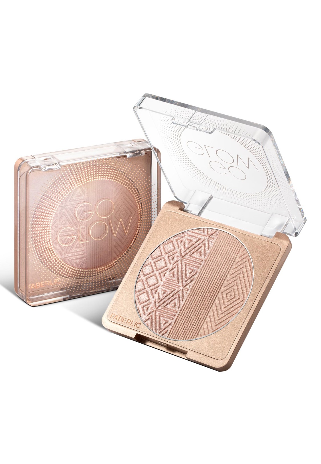 Гибридная пудра с эффектом загара Go Glow: Sun Kiss