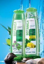 Шампунь-бальзам 2 в 1 для всех типов волос «Укрепление и блеск» Botanica, 400 мл — изображение 4