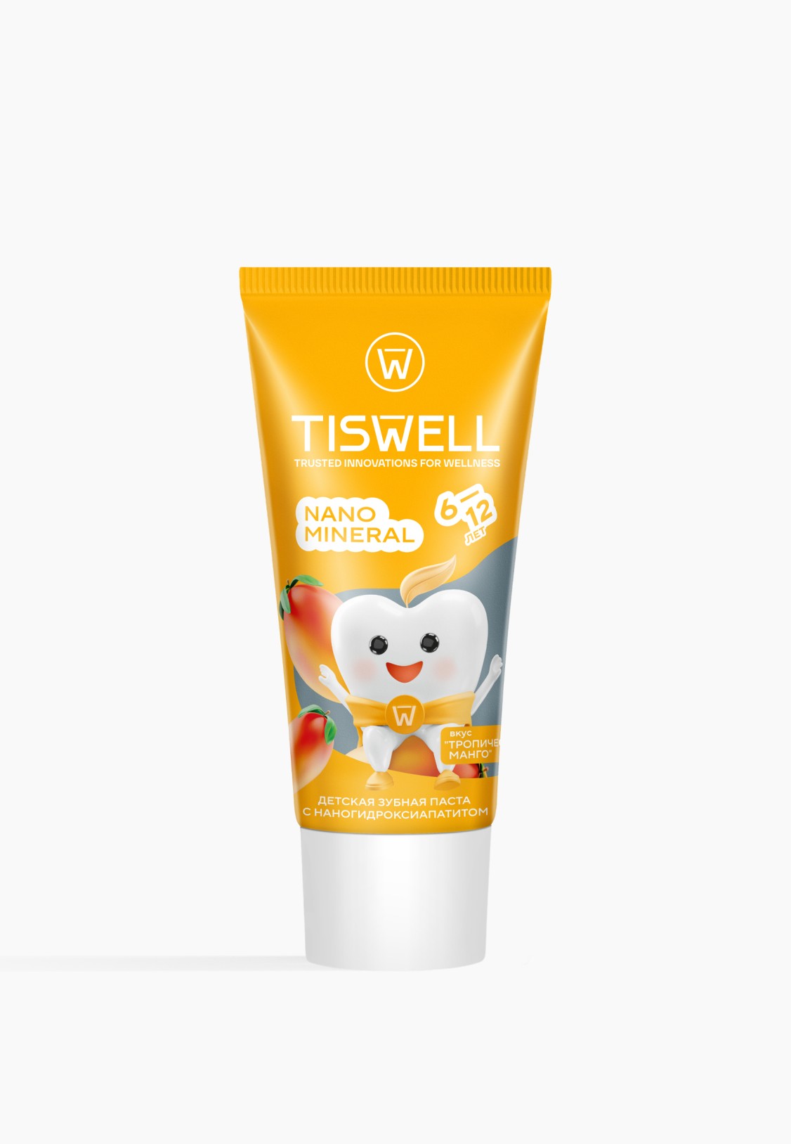 Детская зубная паста Tiswell NANO Mineral 6-12 лет