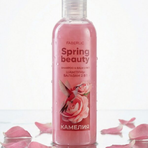 Шампунь-бальзам 2 в 1 «Камелия» Spring Beauty